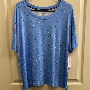 Women's Blue Starry Top